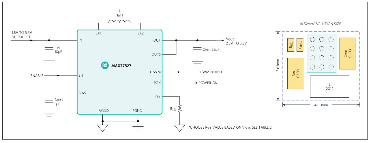MAX77827: Simplified Block Diagram