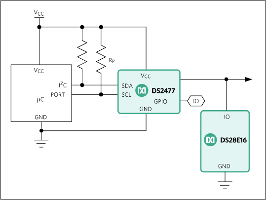 DS28E16: Typical Application Circuit