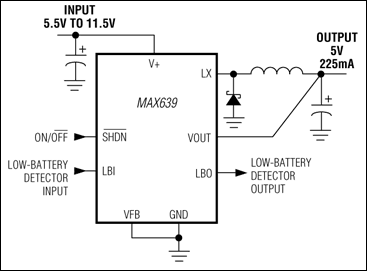 MAX639, MAX640, MAX653: Typical Operating Circuit