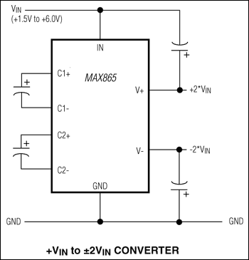 MAX865: Typical Operating Circuit