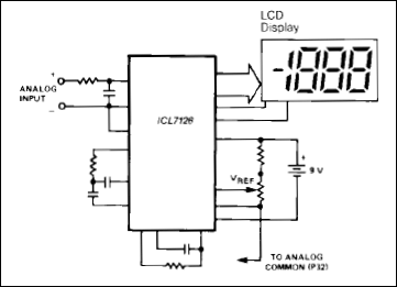 ICL7126: Typical Operating Circuit