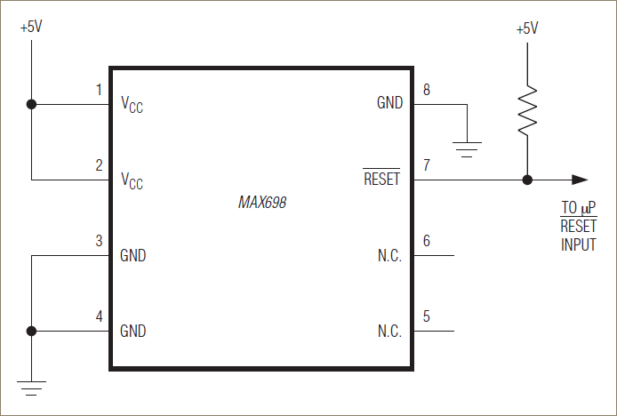 MAX698, MAX699: Typical Operating Circuit