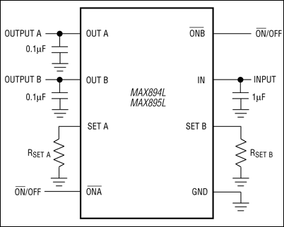 MAX894L, MAX895L: Typical Operating Circuit