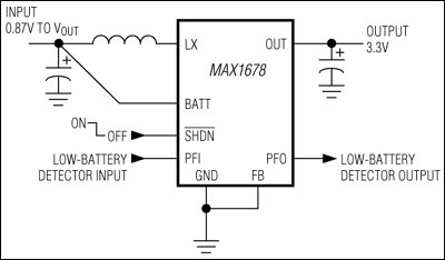 MAX1678: Typical Operating Circuit