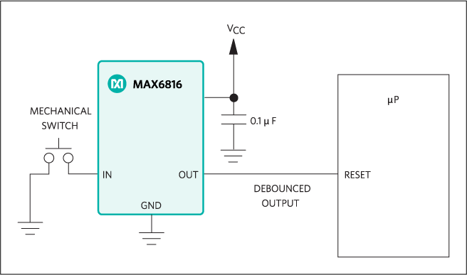 MAX6816, MAX6817, MAX6818: Typical Operating Circuit