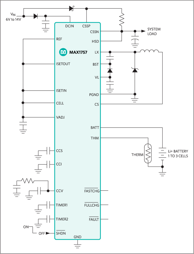 MAX1757: Typical Operating Circuit