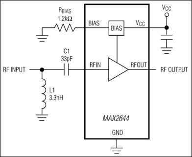 MAX2644: Typical Operating Circuit
