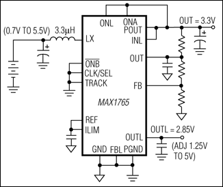 MAX1765: Typical Operating Circuit
