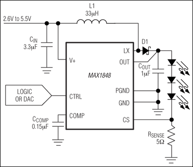 MAX1848: Typical Application Circuit