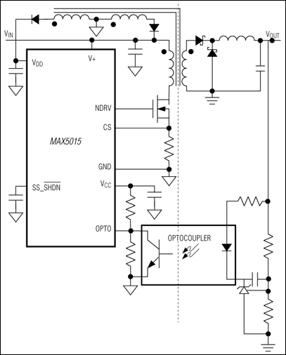 MAX5014, MAX5015: Typical Operating Circuit