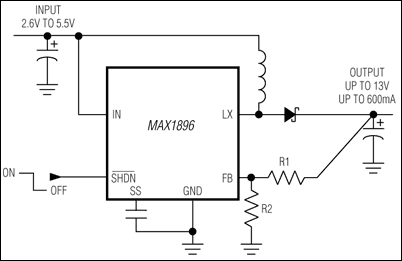 MAX1896: Typical Operating Circuit