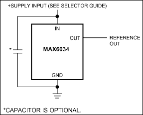MAX6034: Typical Operating Circuit