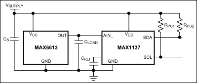 MAX6612: Typical Operating Circuit