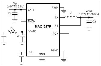 MAX1927, MAX1928: Typical Operating Circuit