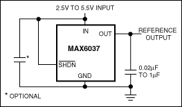 MAX6037: Typical Operating Circuit