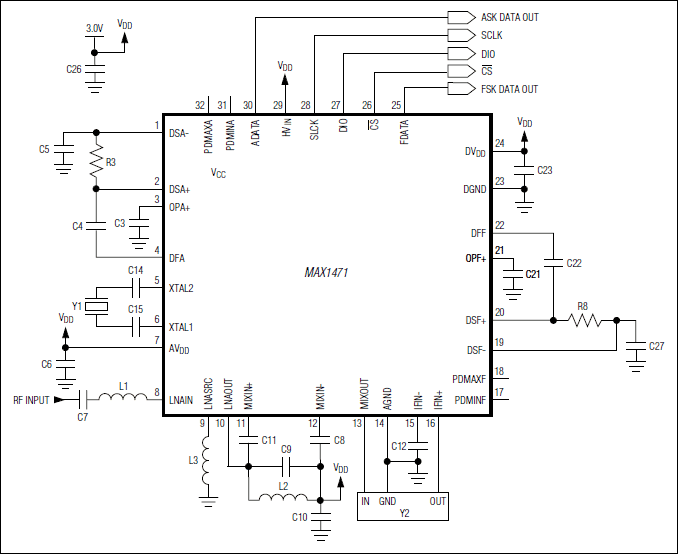 MAX1471: Typical Application Circuit