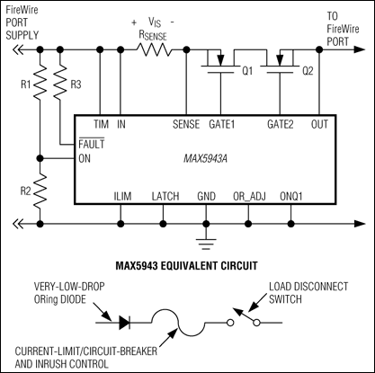 MAX5943: Typical Operating Circuit