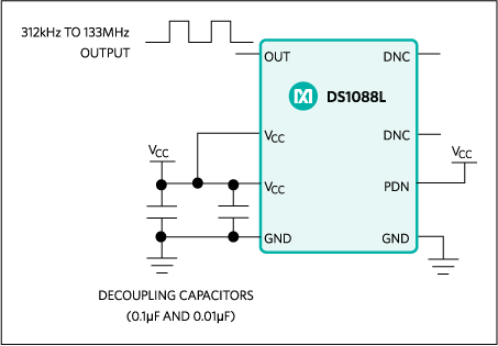 DS1088L: Typical Operating Circuit