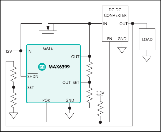 MAX6399: Typical Operating Circuit
