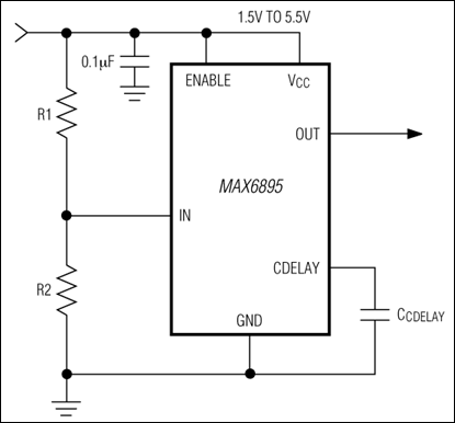 MAX6895, MAX6896, MAX6897, MAX6898, MAX6899: Typical Operating Circuit