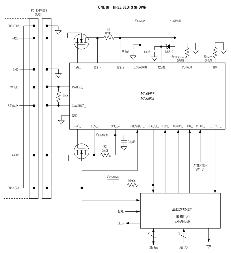 MAX5957, MAX5958: Typical Application Circuit