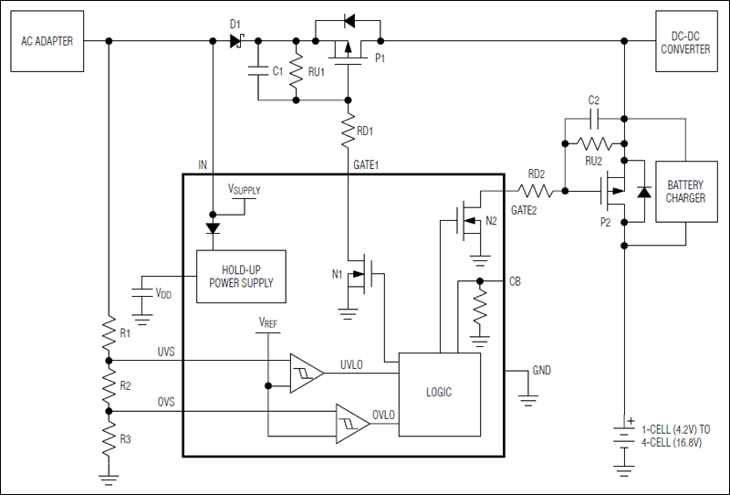MAX4959, MAX4960: Typical Operating Circuit