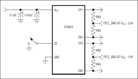 DS4625: Typical Application Circuit