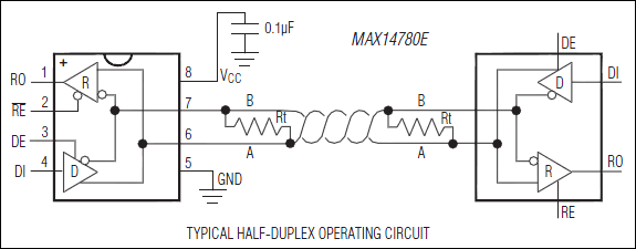 MAX14780E: Typical Operating Circuit