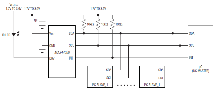 MAX44000: Typical Applications Circuit