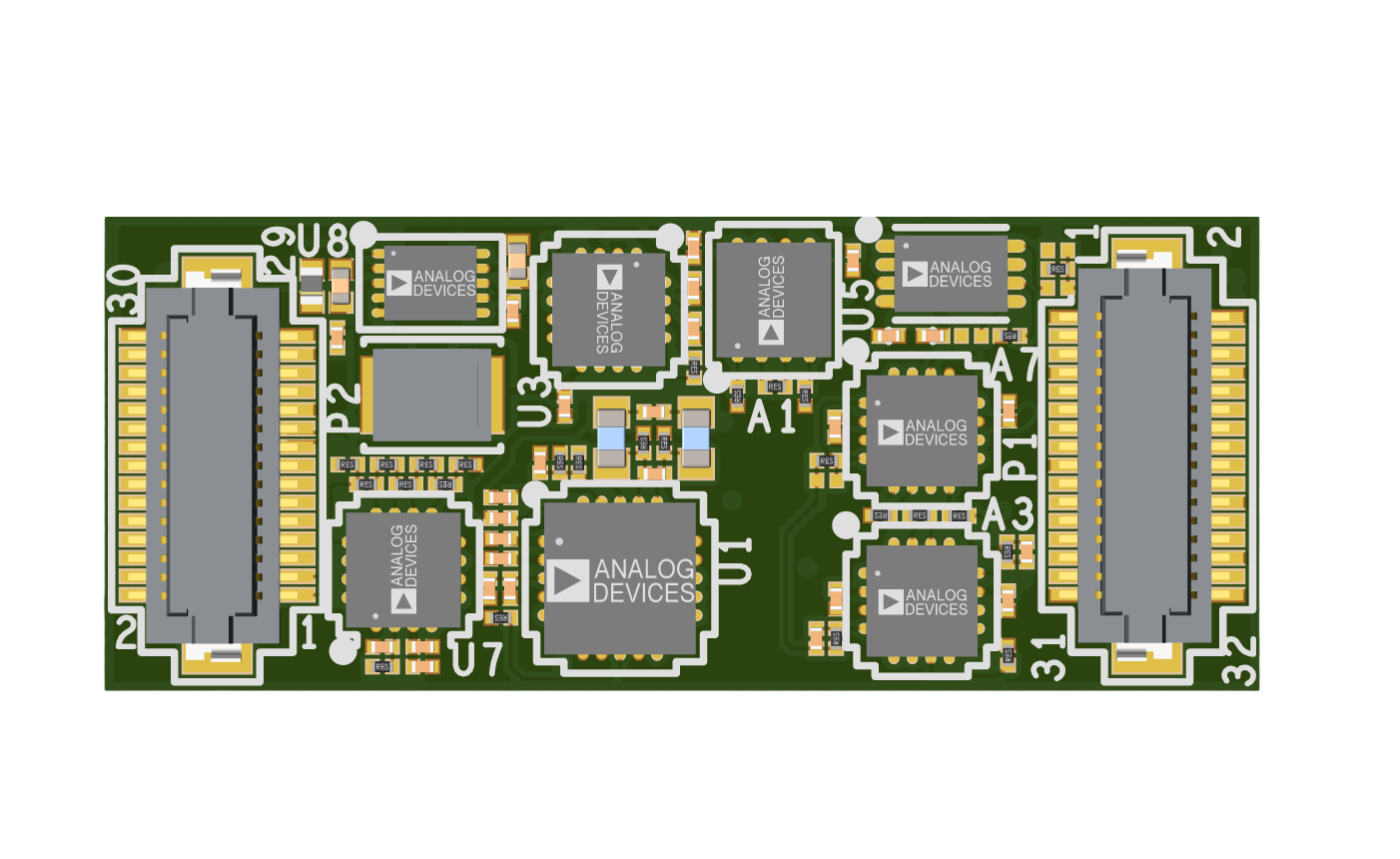 AD-IMP2501DBZ-SL Bottom Evaluation Board