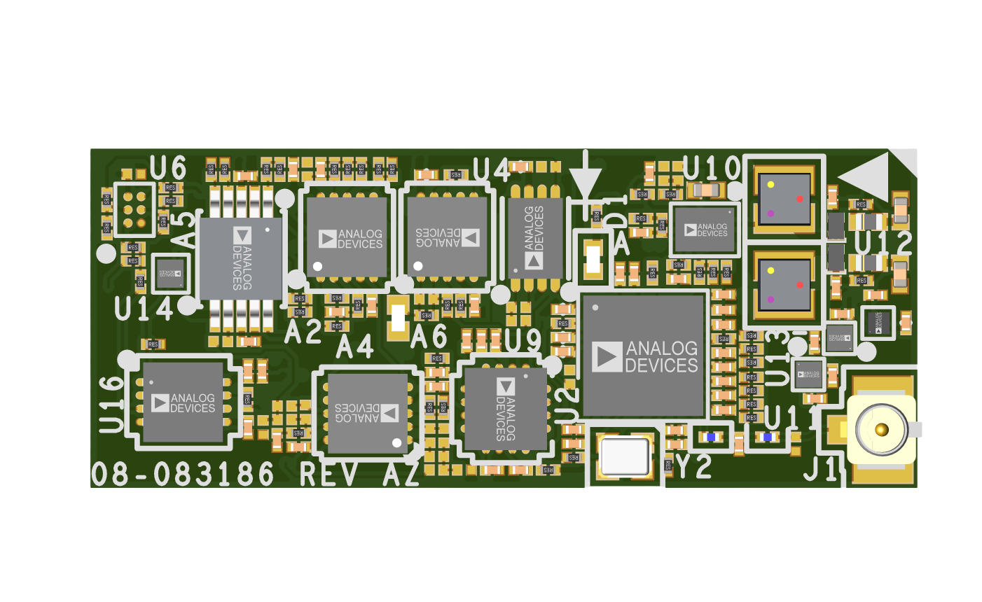 AD-IMP2501DBZ-SL Top Evaluation Board