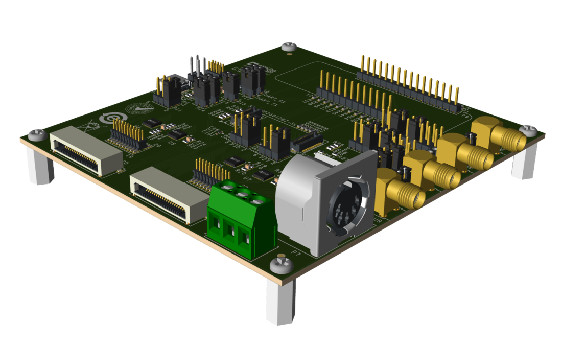 AD-IMP2501EBZ-SL Top Angle Evaluation Board