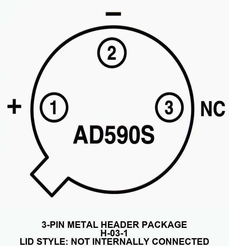 AD590S Package Outline Drawing