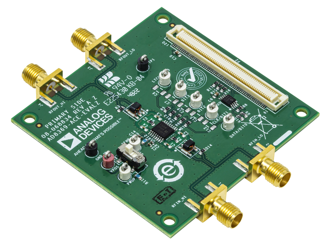 EVAL-AD8369 Board Photo Angle View