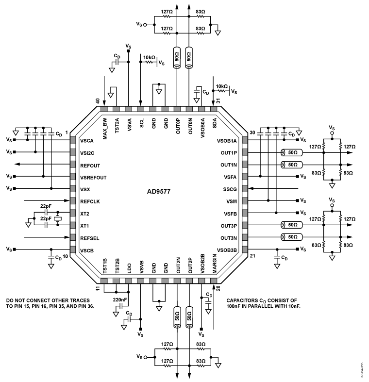 AD9577 Circuit Diagram