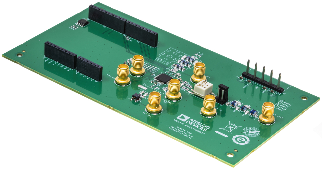 AD9954PCBZ-SDP-K1Evaluation Board Angle View