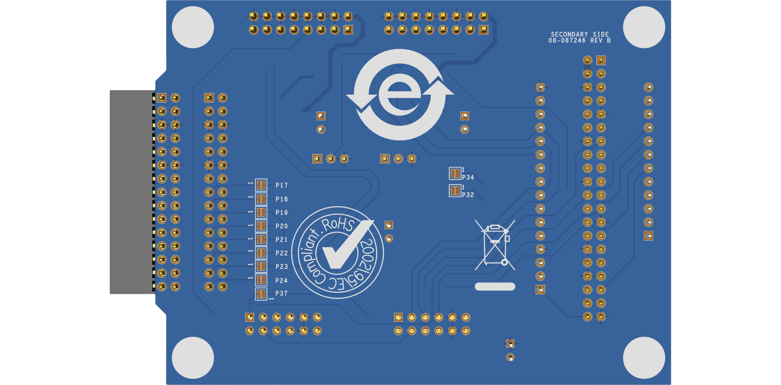ADALM-LSMSPG Evaluation Board Bottom View