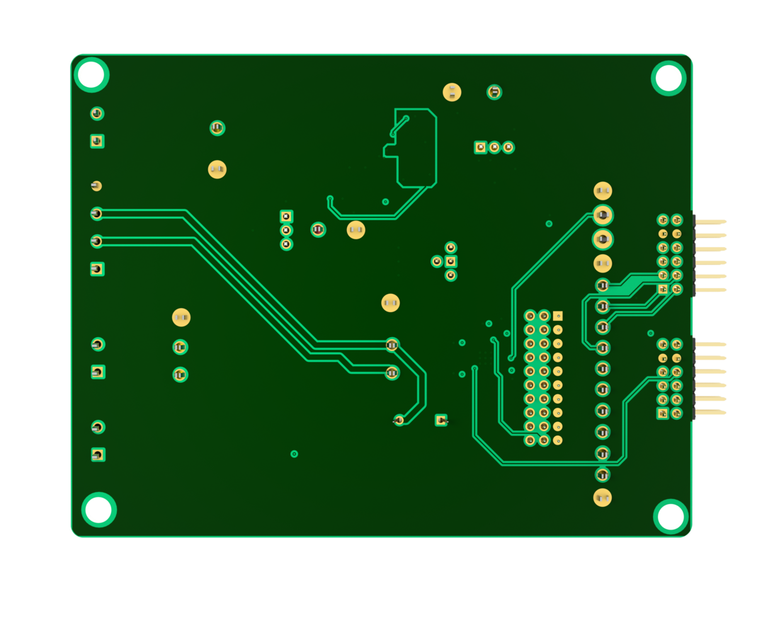 ADM6100EVKIT Bottom Evaluation Board