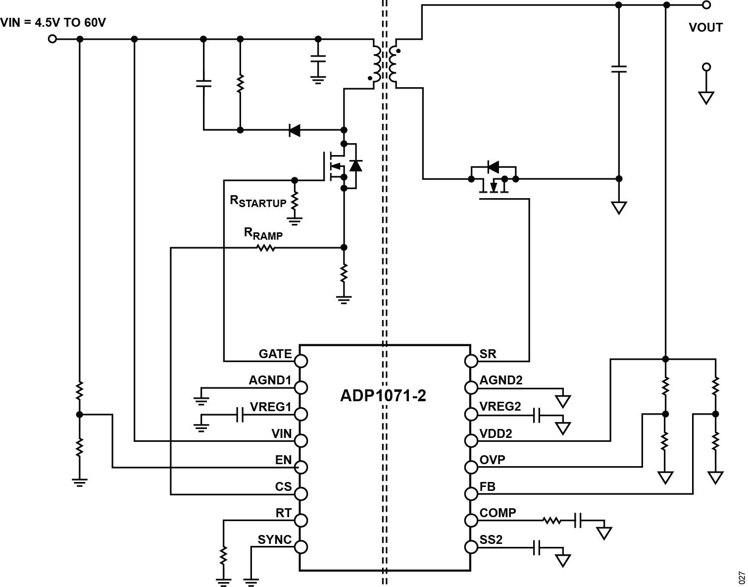 ADP1071-2 Circuit Diagram