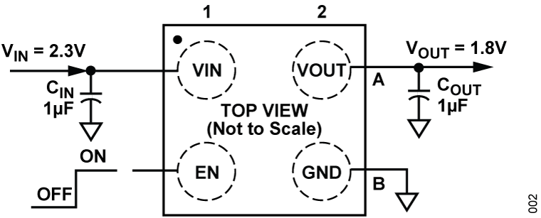 ADP150 Application Circuit