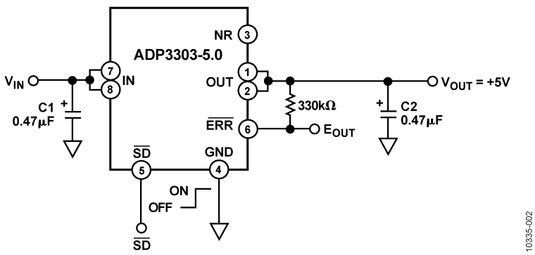 ADP3303 Circuit Diagram