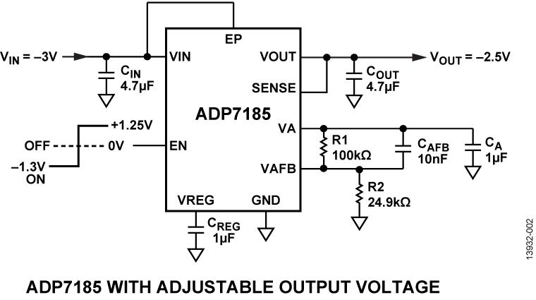 ADP7185 Circuit Diagram