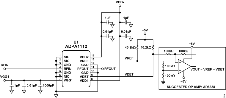 ADPA1112  Circuit Diagram