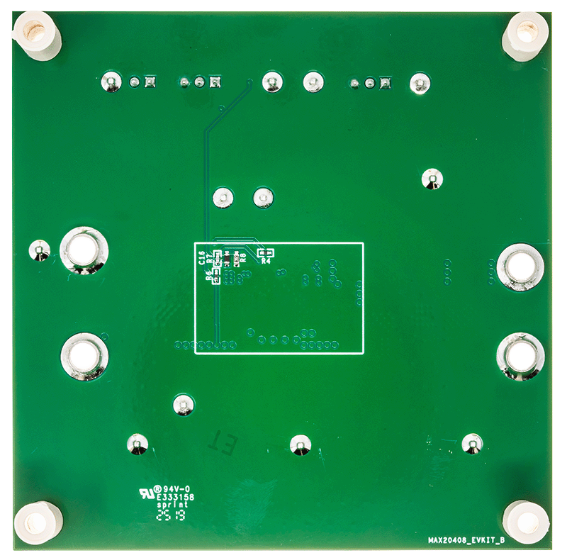ADPL12010EVKIT Board Photo Bottom View
