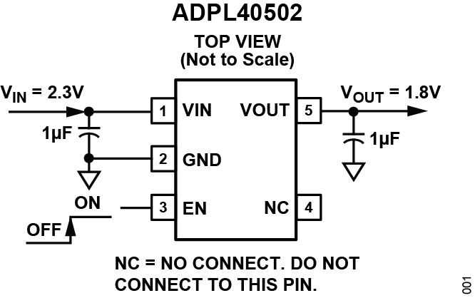 ADPL40502 Typical Application Circuit