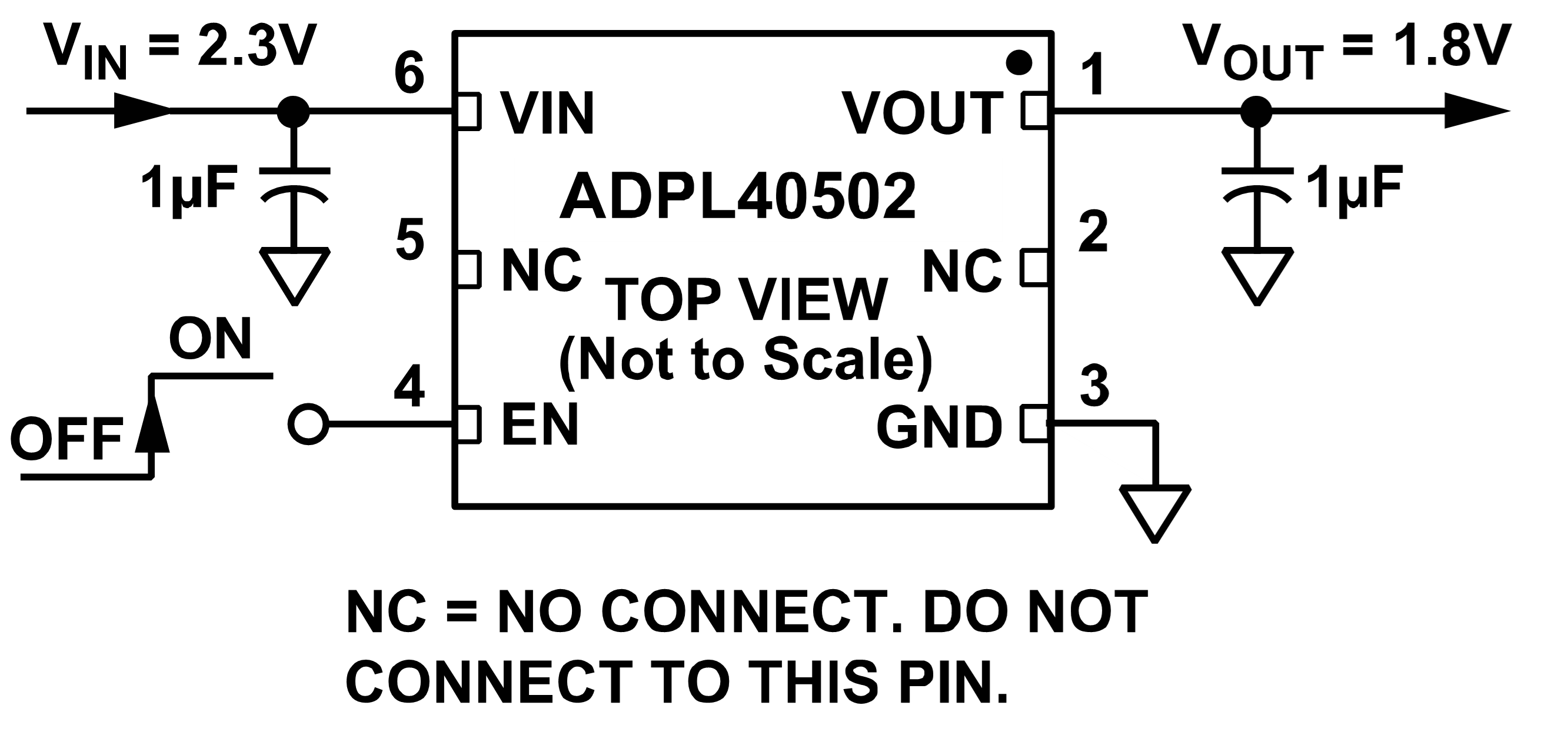 ADPL40502 Typical Application Circuit