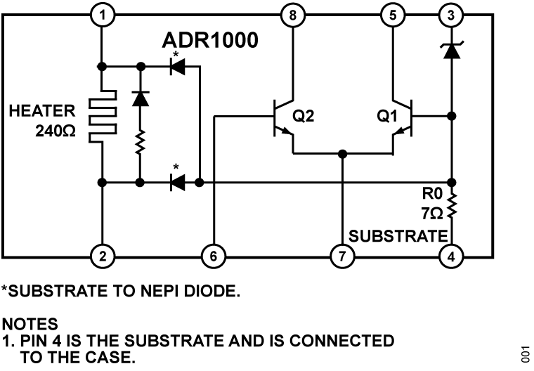 ADR1000 Functional Block Diagram