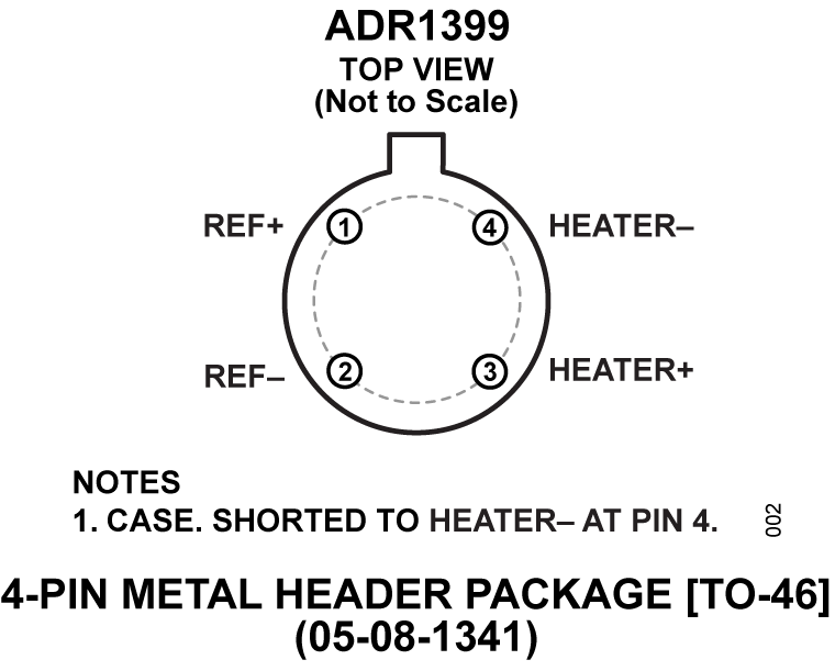ADR1399 Pin Configuration