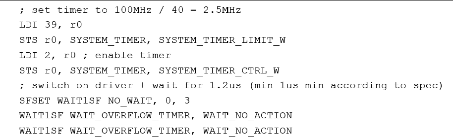 Figure 19. Initialize Bit Rate for Command Transmission CDF0
