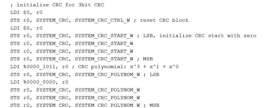 Figure 18. Initialize CRC for Command Transmission CDF0